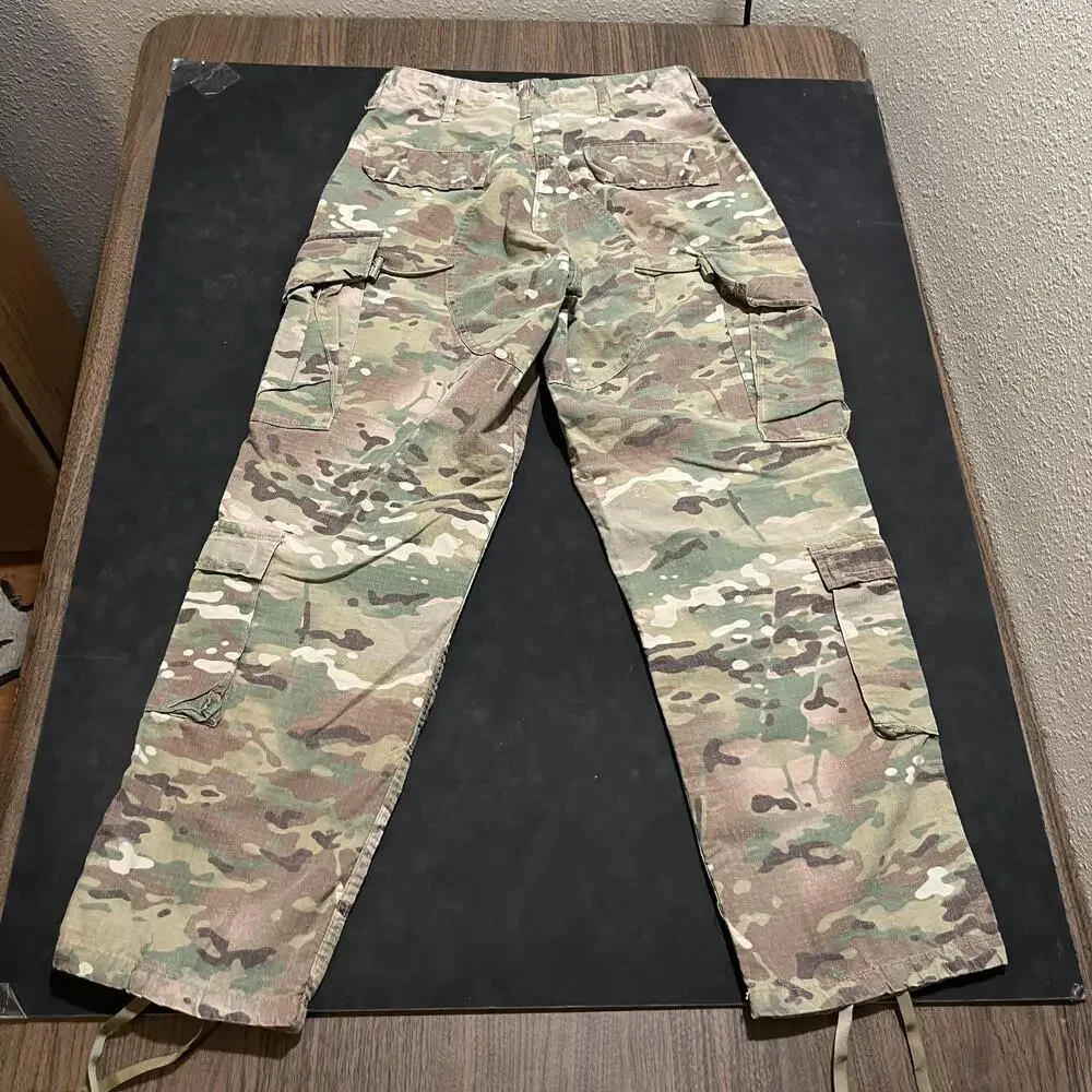 Propper Army Combat Uniform Multicam FR Ripstop Cargo Pants Men Camo Small Short